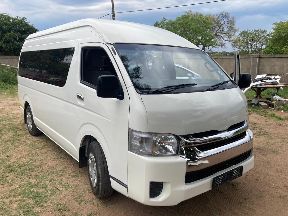 A transport vehicle from a front three-quarter angle.